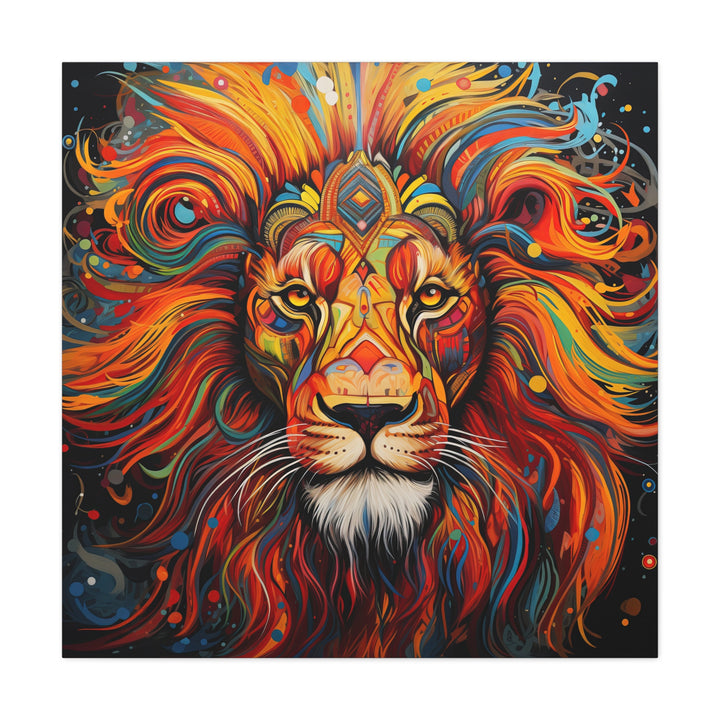 Abstract Lion