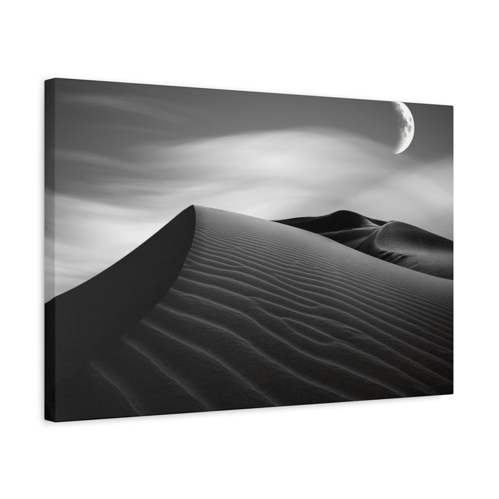 Night Sand Dunes Black & White