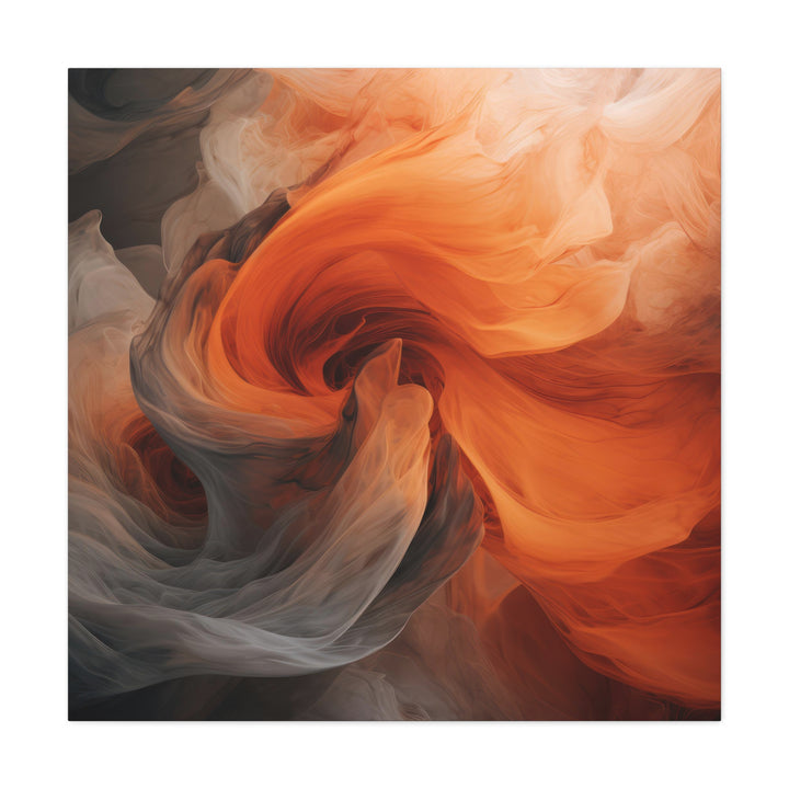 Burnt Orange Smoke Swirl