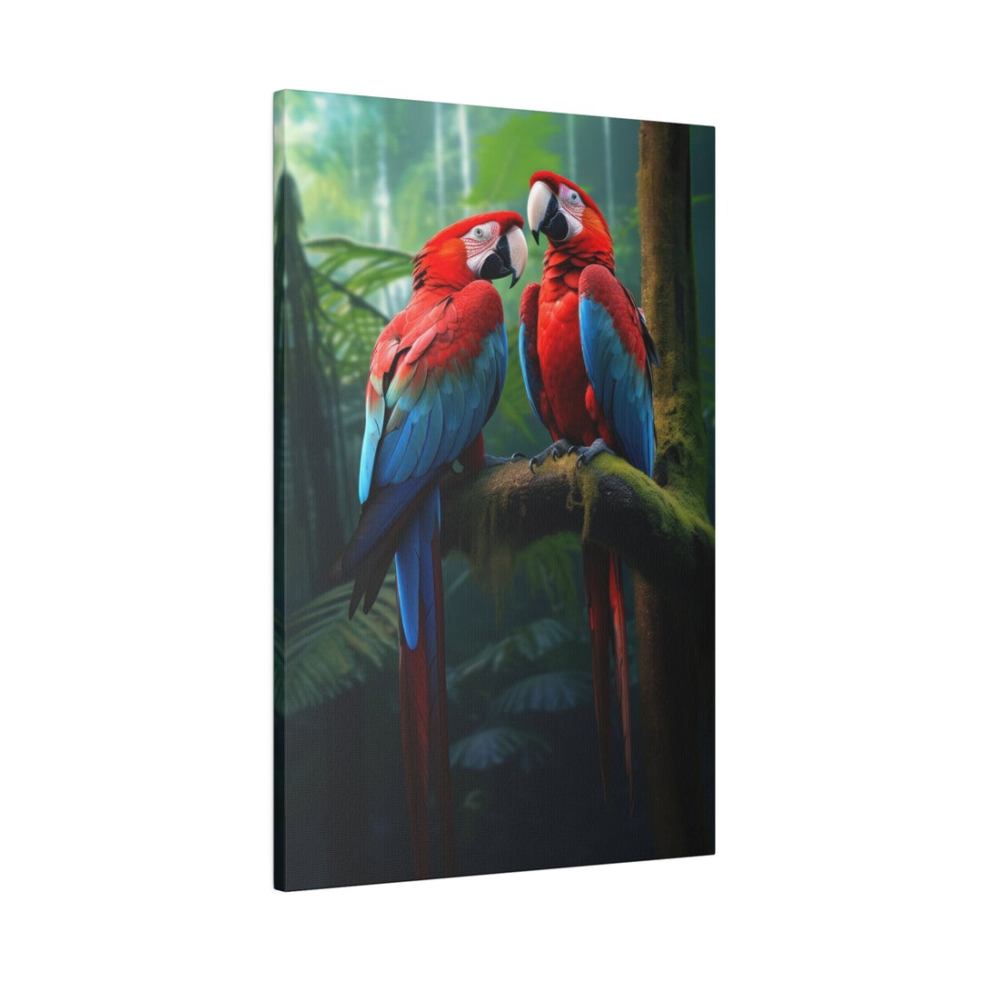 Wild Scarlet Macaw's