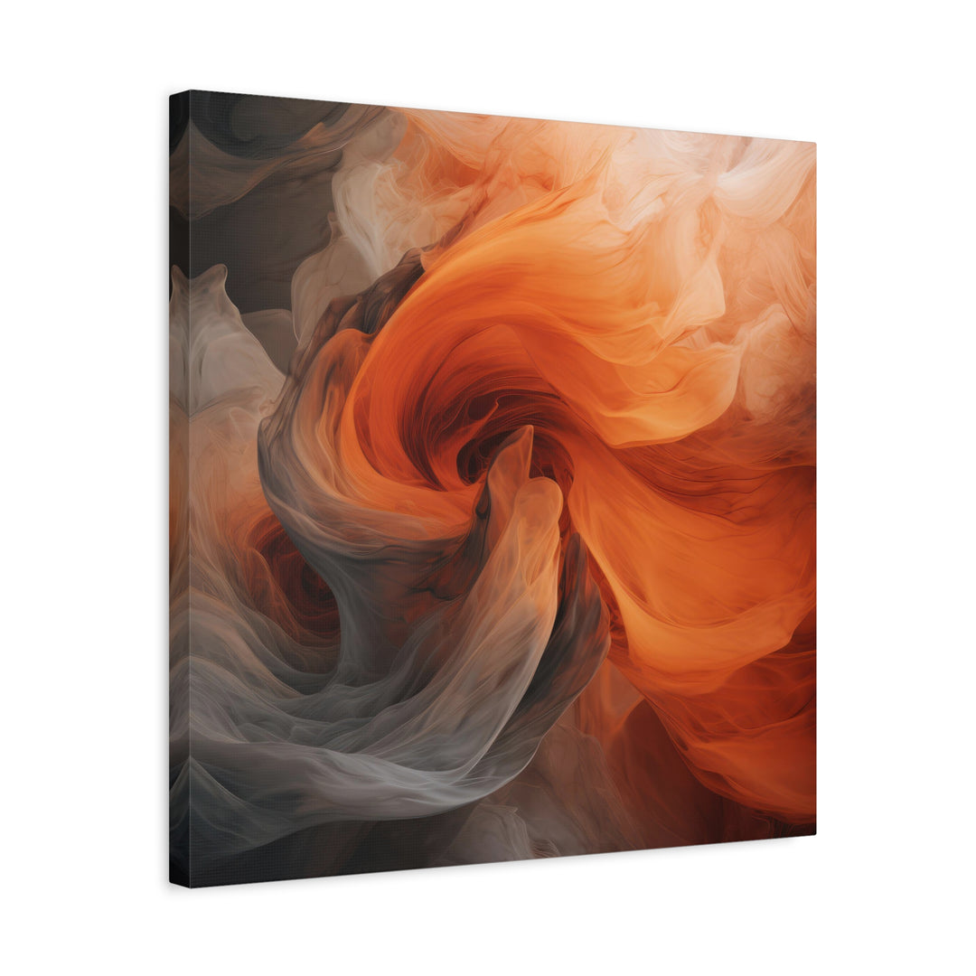 Burnt Orange Smoke Swirl