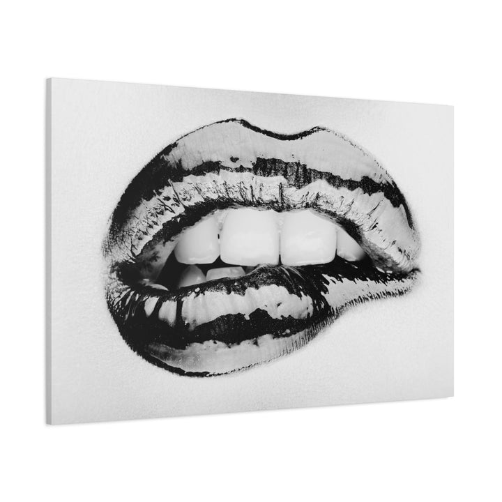 Lips Black & White