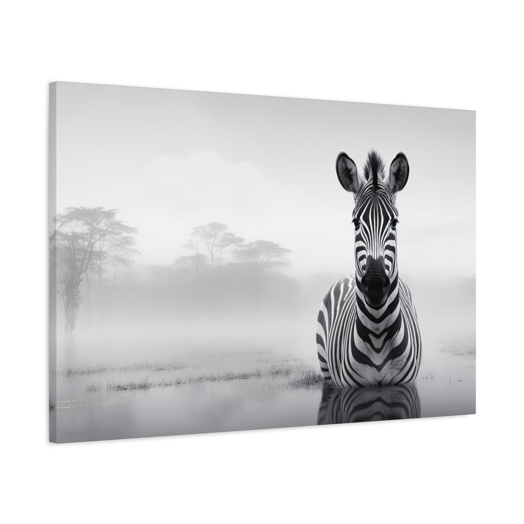 Dreamy Zebra Black & White