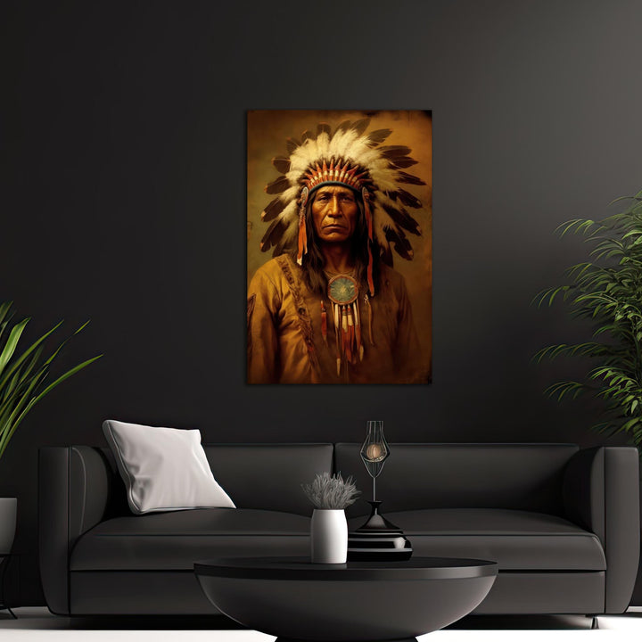 American Indian Tribal Chief